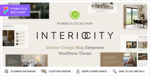 Interiocity – Home Decor Blog and Interior Design Magazine WordPress Theme